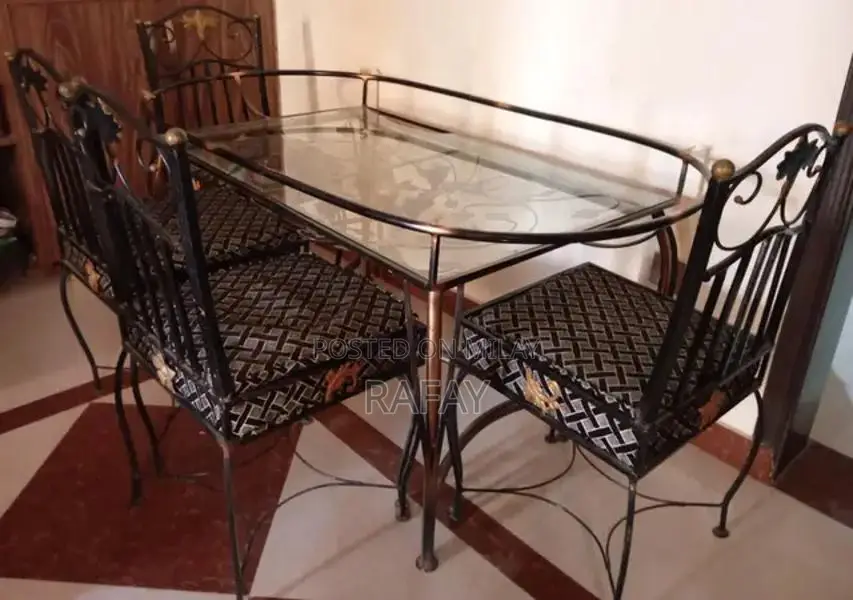 2 Layer, 6 Chairs dining set.