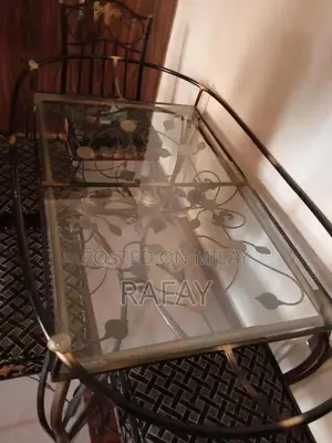 2 Layer, 6 Chairs dining set.