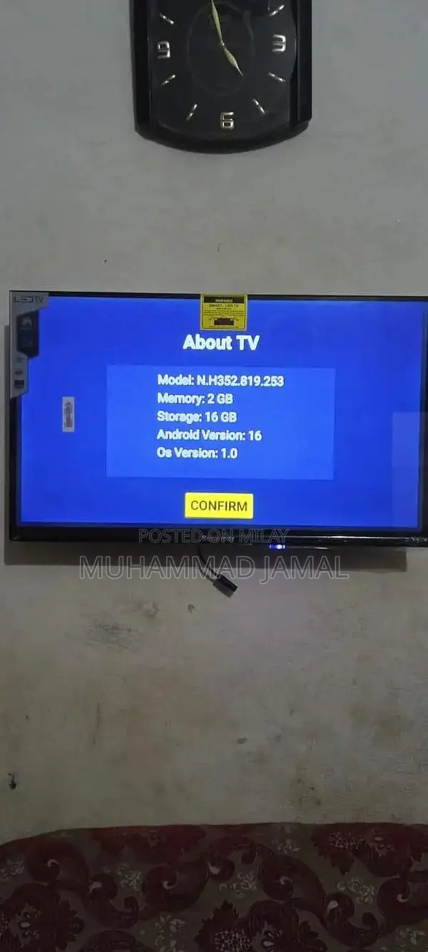 32 INCH SMART LED MALAYSIAN MADE SONY MAX