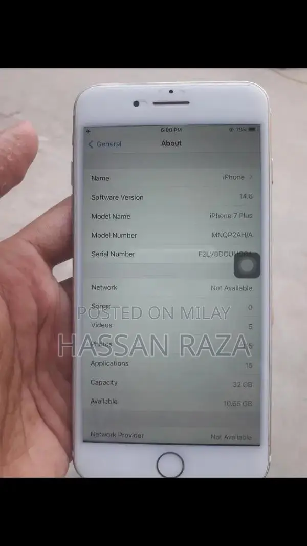 iPhone 7plus Pta approved Bypass 10/10