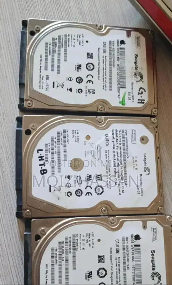 500gb and 320gb laptop hard drives