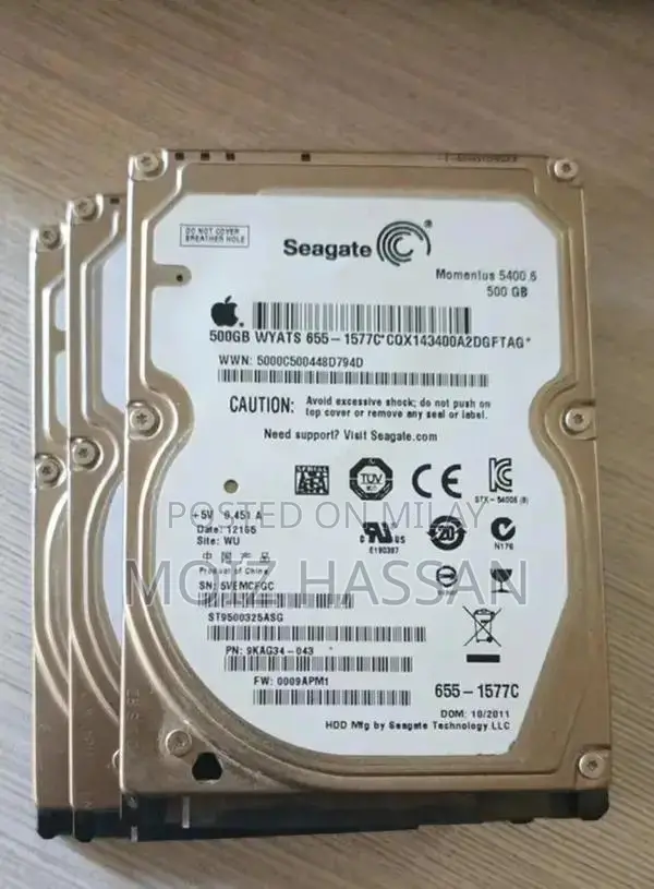 500gb and 320gb laptop hard drives