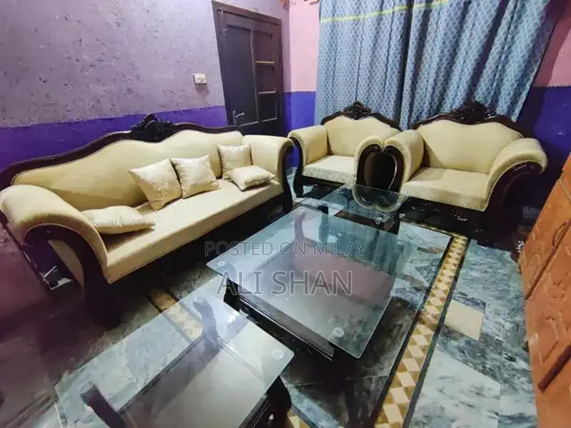 5 Seater Sofa Set With 3 Tables For Sale