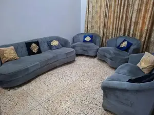 Photo - 7 seater sofa set sea green colour