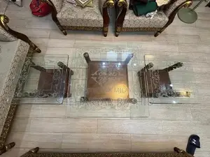 7 Seater Sofa Set with Table Set for Drawing Room