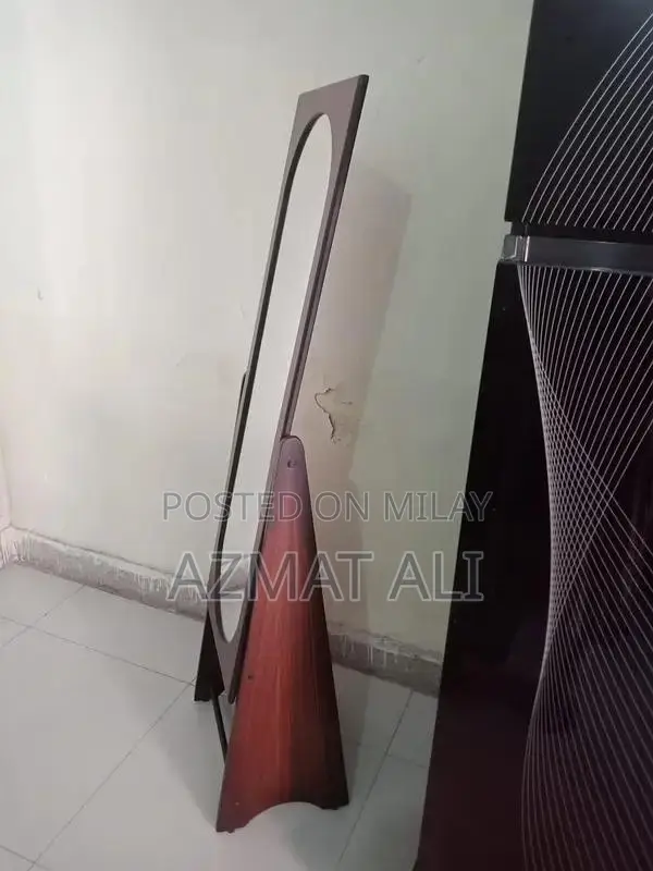 L shape sofa, 4 piece chair set, three piece table set and standing m