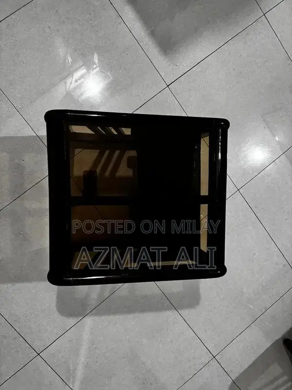 L shape sofa, 4 piece chair set, three piece table set and standing m