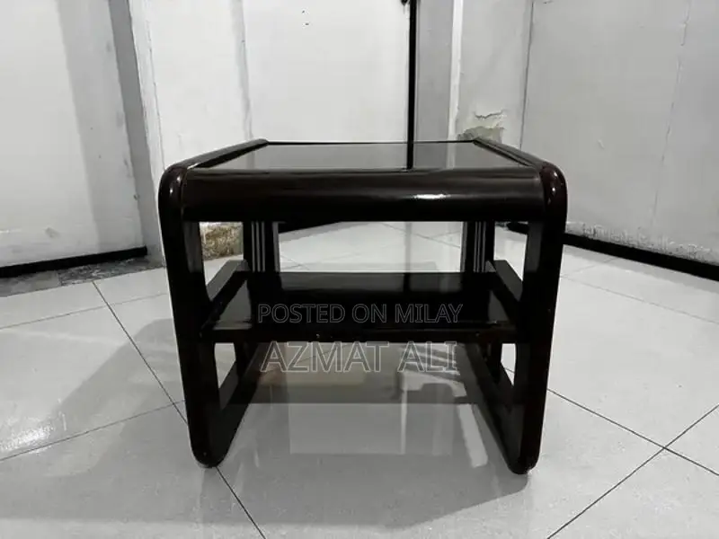 L shape sofa, 4 piece chair set, three piece table set and standing m