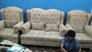 Photo - 7 seater sofa boht km use hoa hai. new jesa hai.