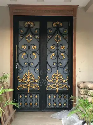 Photo - Metal main door