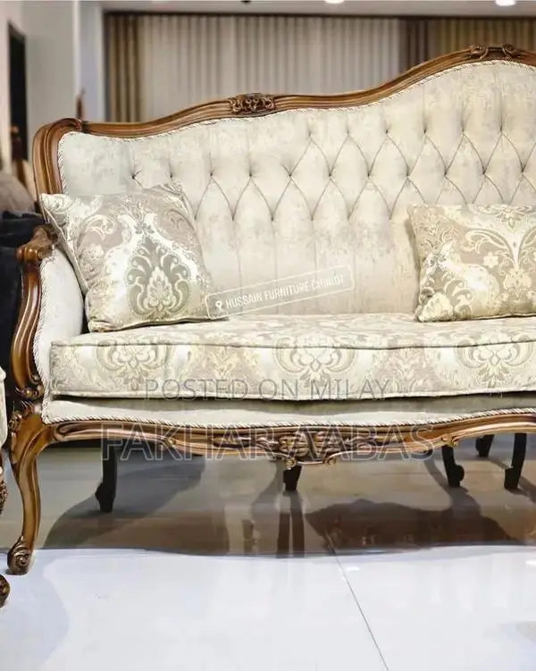 Modern Luxury Sheesham Wood Sofa Set - 2025 Design