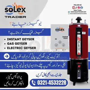 Lahore Geyser Center – Sale & Service by Solex Trader