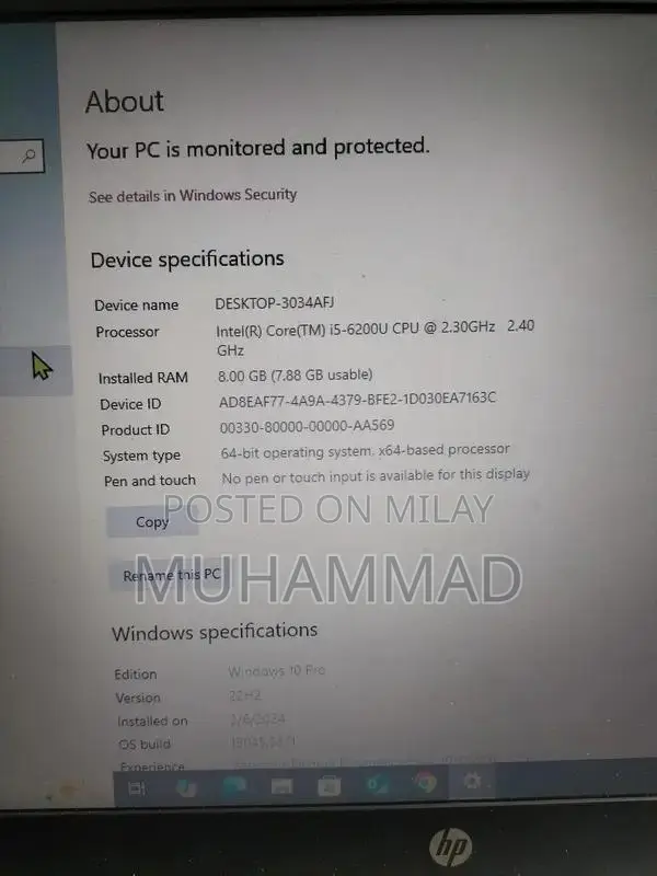 hp i5 6th generation