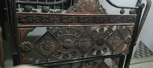 iron bed with matteresses