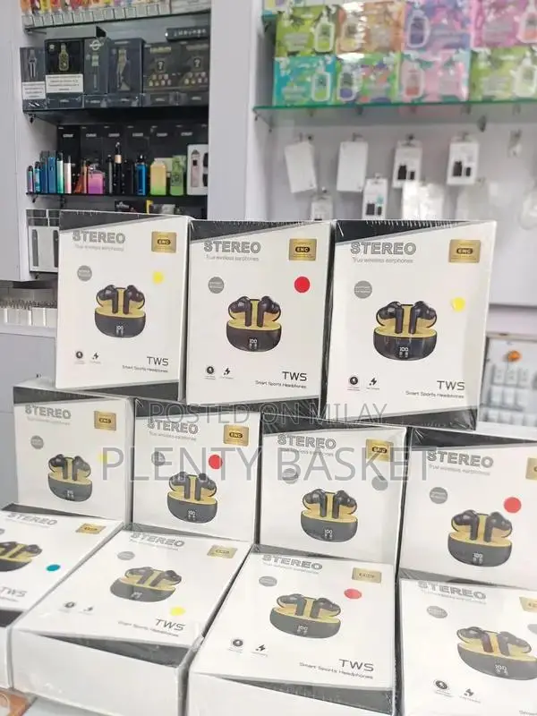 TWS Bluetooth Earbuds with Touch Control and Noise Reduction