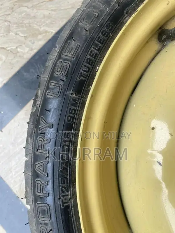 Spare tyre with rim 125/70/16 (Stepney) for sale