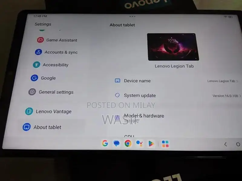 Lenovo Legion Gaming Laptop 12/256 GB