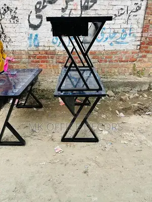 Modern Laptop & Study Desk with Strong Iron Frame