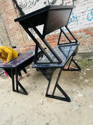 Modern Laptop & Study Desk with Strong Iron Frame