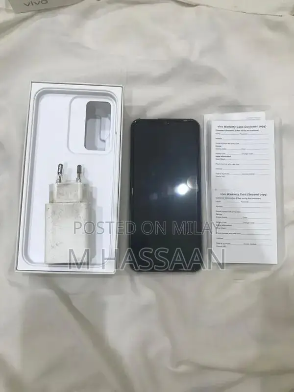 Vivo y17s 6/128     Box,Charger,Warranty Available