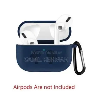 Protective Silicone Case for Airpods Pro with Hook and Pouch
