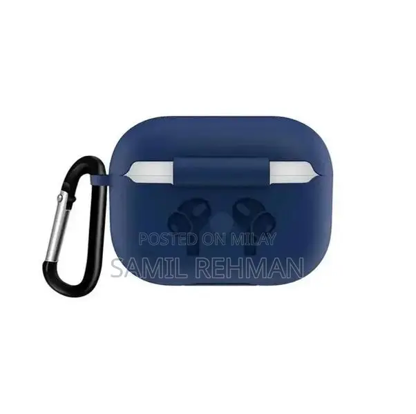 Protective Silicone Case for Airpods Pro with Hook and Pouch