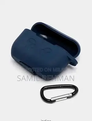 Protective Silicone Case for Airpods Pro with Hook and Pouch