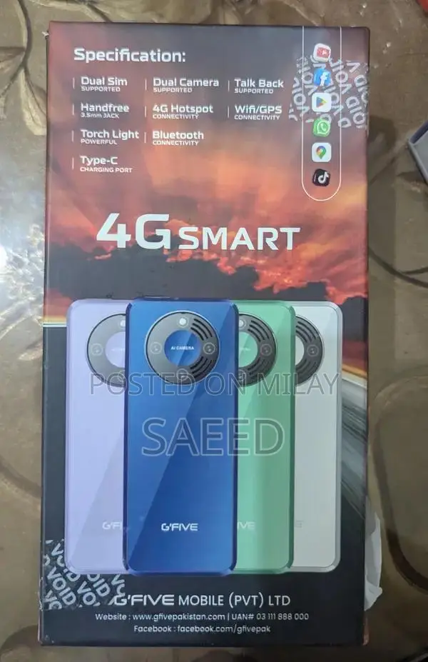 Android Touch & Type Smartphone 4G 2GB RAM 16GB Storage