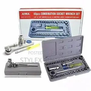 40 Pieces socket wrench Best Quality Tool Kit Need of everyone