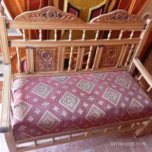 Photo - 3 sofa set 1 large sofa and 2 small