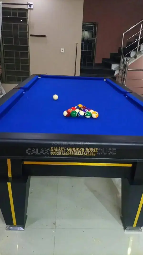 Professional Snooker Tables and Indoor Gaming Equipment