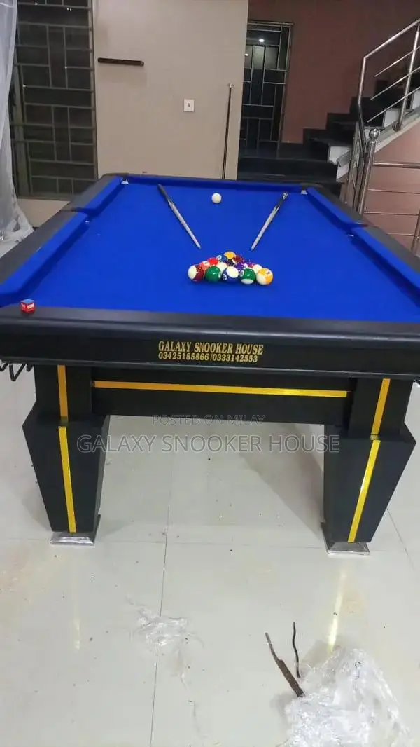 Professional Snooker Tables and Indoor Gaming Equipment
