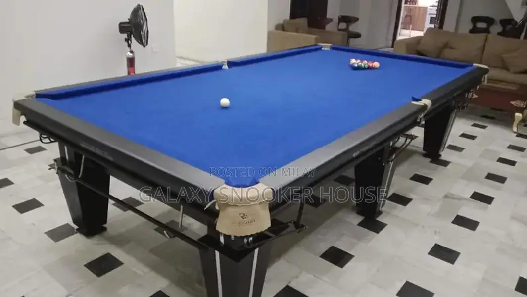 Professional Snooker Tables and Indoor Gaming Equipment