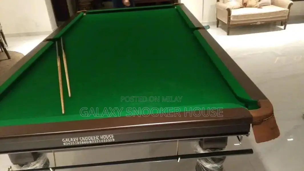 Professional Snooker Tables and Indoor Gaming Equipment