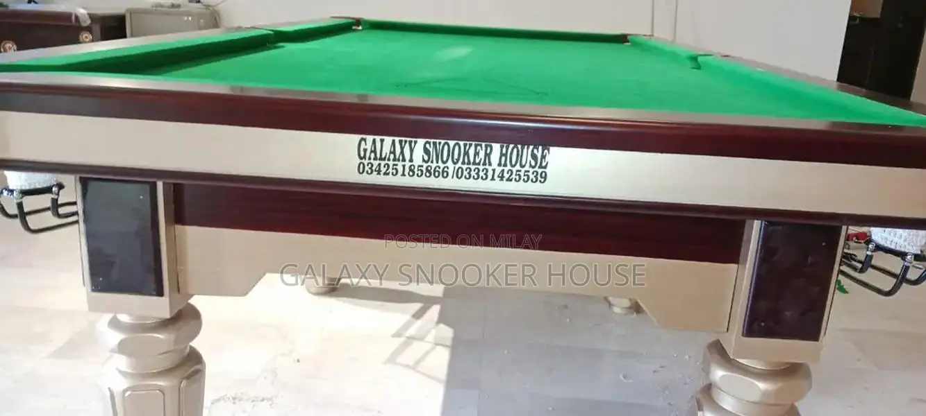 Professional Snooker Tables and Indoor Gaming Equipment