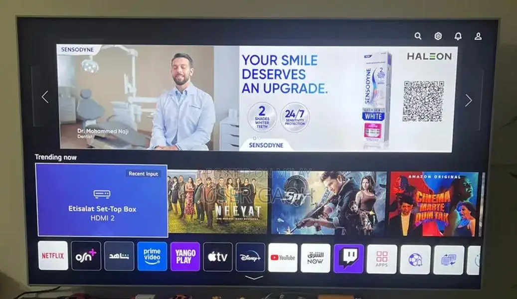 LG 55" NanoCell 4K Smart LED TV with AI Processor