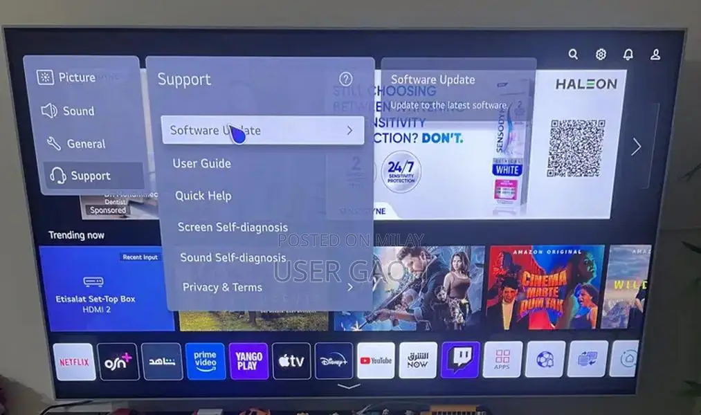 LG 55" NanoCell 4K Smart LED TV with AI Processor