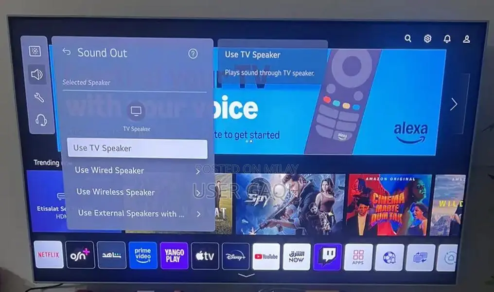 LG 55" NanoCell 4K Smart LED TV with AI Processor