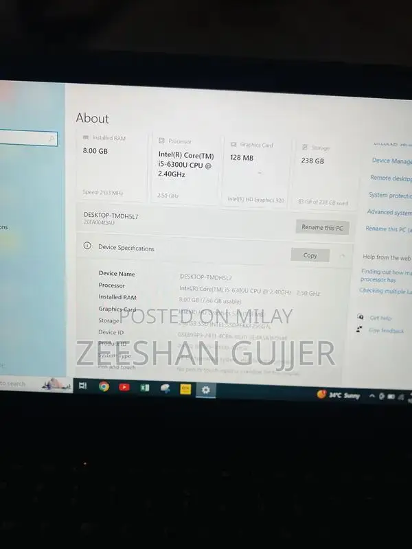 Lenovo ThinkPad T460 – Core i5  Slim Business Laptop