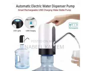 White 2-Piece ABS Plastic Water Dispenser Pump