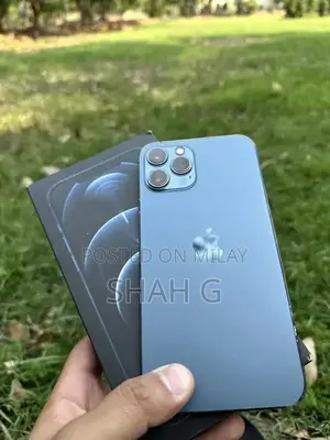 Apple iPhone 12 Pro Max 256GB Pacific Blue Unlocked Smartphone