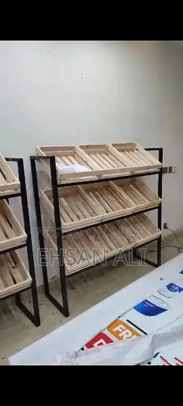 3 racks for shop store mart