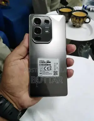 Photo - Infinix Note 50 - Titanium Silver Smartphone with Metal Frame