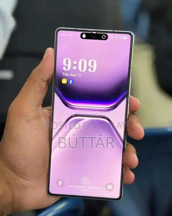 Infinix Note 50 - Titanium Silver Smartphone with Metal Frame