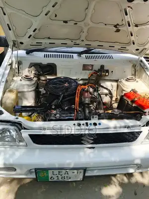 Mehran Car 2012 White Petrol Sedan