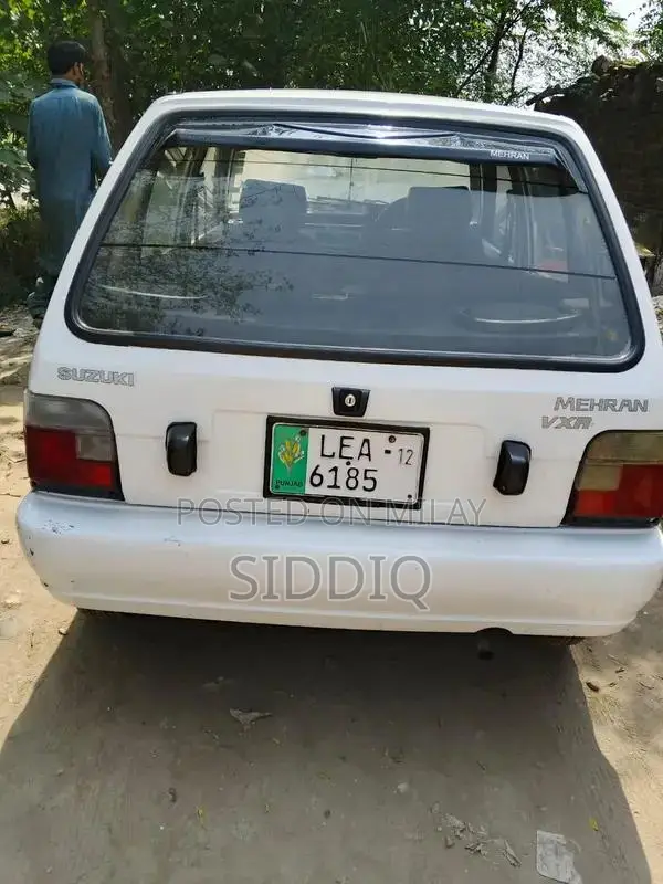 Mehran Car 2012 White Petrol Sedan