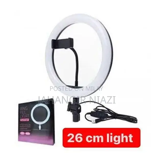 26cm LED Ring Light for Content Creation & Photography