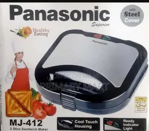 Photo - 2-Slice Cool Touch Sandwich Maker with Easy Handling