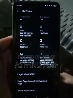 Itel A70 Brand new Condition 10/10