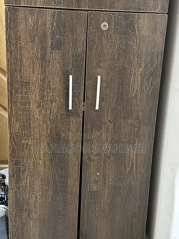 Wooden wardrobe